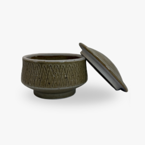 Dune Carved Storage Jar
