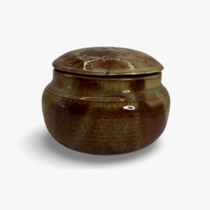 Ember Glazed Storage Jar